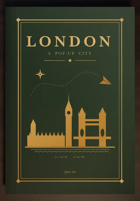 London's racing-green cloth cover, stamped in gold