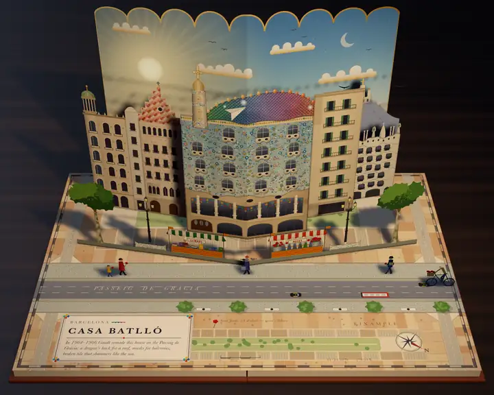 Barcelona: Casa Batlló, a pop-up spread